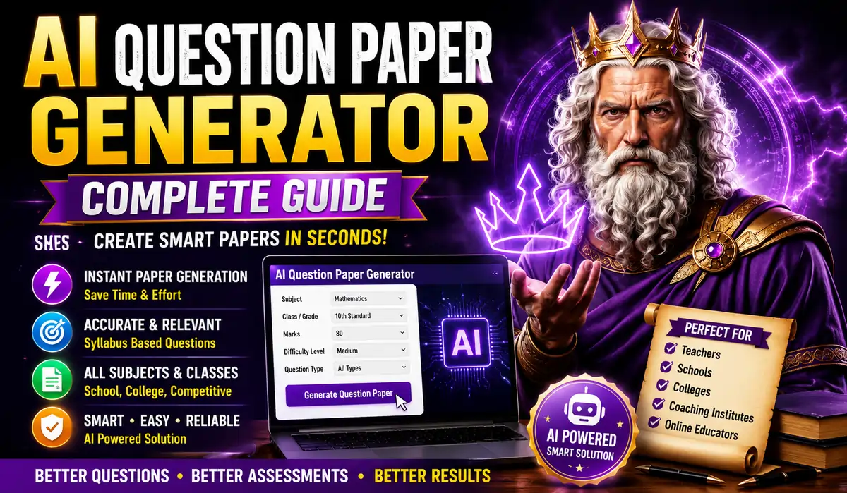 Powerful AI Question Paper Generator for Teachers